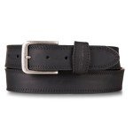 Wolverine Men's Black Leather Work Belt - 48