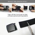 Men's 2-in-1 Reversible Stretch Belt - Black & Gray