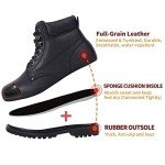 Men's Steel Toe Safety Work Boots - Comfortable & Durable