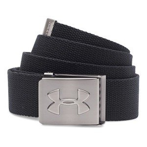 Under Armour Men's Web Belt - Black/Graphite