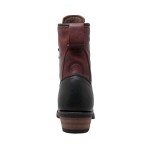 Men's Brown Leather Western Packer Work Boots