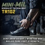 Men's Lightweight Breathable Tactical Boots - Black