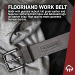 Wolverine Men's Leather Work Belt - Gravel, 44