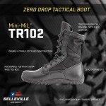 Men's Lightweight Breathable Tactical Boots - Black