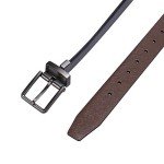 Calvin Klein Men's Reversible Belt, Black/Brown