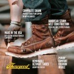 Thorogood Men's 8” Steel Toe Work Boots