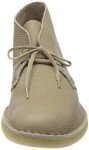 Beige Sand Leather Men's Desert Chukka Boots