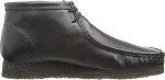 Clarks Men's Black Leather Wallabee Chukka Boots