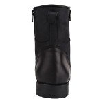 Men's Black Leather Lace-Up Ankle Boots