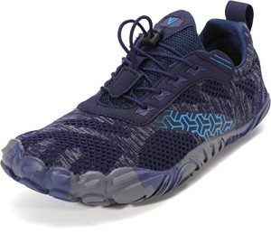 WHITIN Men's Minimalist Trail Running Shoes - Blue