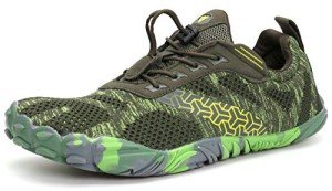 WHITIN Men's Barefoot Trail Running Shoes - Green