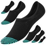Men's Non-Slip Low Cut No Show Socks – 6 Pack