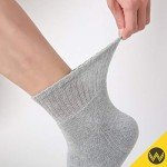 WANDER Men's Thick Cushion Athletic Ankle Socks