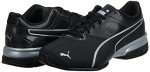 PUMA Men's Tazon 6 FM Black Running Shoes