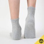 WANDER Men's Thick Cushion Athletic Ankle Socks