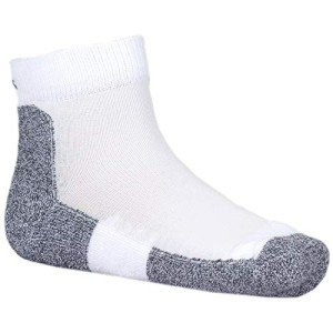Thorlo Lite Running Mini Crew Socks, White/Black