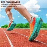 KEMISANT Men's Cushioned Ankle Socks - 6 Pairs