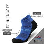KMM Men's Merino Wool No-Show Ankle Socks