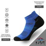 KMM Men's Merino Wool No-Show Ankle Socks