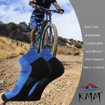 KMM Men's Merino Wool No-Show Ankle Socks
