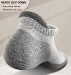 BULLIANT Men's No Show Athletic Ankle Socks