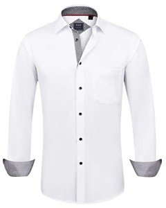 Wrinkle-Free Long Sleeve Button-Down Dress Shirts