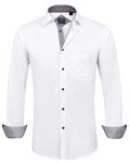 Wrinkle-Free Long Sleeve Button-Down Dress Shirts