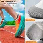 BULLIANT Men's No Show Athletic Ankle Socks