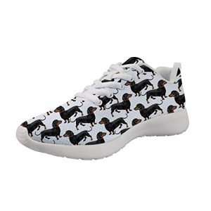Cute Cartoon Dachshund Sneakers for Men and Women