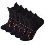 Men's Low Cut Compression Running Sneaker Socks - 5 Pack