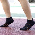 Men's Low Cut Compression Running Sneaker Socks - 5 Pack