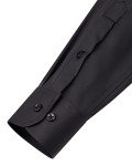 Men's Long Sleeve Wrinkle-Free Dress Shirt with Pocket