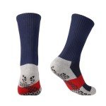 Men’s Athletic Crew Socks - 4 Pairs, Navy