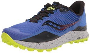Saucony Men's Peregrine 12 Trail Running Shoes - Blue