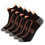 Men's Anti-Odor Blister-Resistant Running Socks, 5-Pack