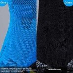 Men's 5-Pack Cushioned Anti-Blister Running Socks