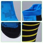 Men's 5-Pack Cushioned Anti-Blister Running Socks