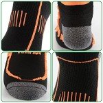 Men's Anti-Odor Blister-Resistant Running Socks, 5-Pack