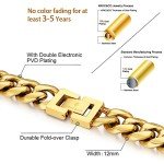 Men's 18K Gold Cuban Link Chain Necklace