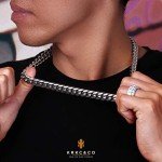 Men's 12mm Gold Cuban Link Chain Necklace