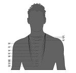 RIVETING JEWELRY 14K Gold Chain Style Cross Pendant Necklace Solid Clasp for Men,Grandpa, Religious for Charms Miami Cuban Link Diamond Cut, Gold