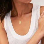 Custom Gold Coin Necklace for Men and Women