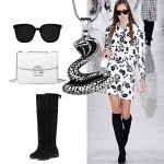 Men's Stainless Steel Punk Animal Pendant Necklace