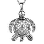 Celtic Knot Turtle Necklaces for Men and Women
