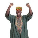 Hip Hop African Kente Costume Set for Men
