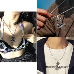 Men's Stainless Steel Punk Animal Pendant Necklace