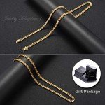 Men's Gold Cuban Link Chain Necklace, 6MM