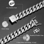 Men's Hip Hop Cuban Link Chain Bracelet