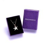 Personalized Memorial Pendant Necklace for Ashes - Rose Gold