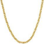 Gold Twisted Box Chain Necklace for Everyone